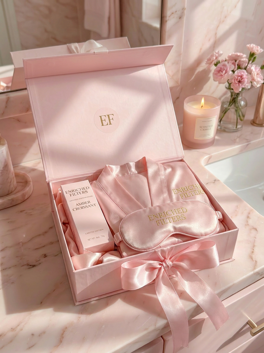 Amber Croissant Gift Box Pink